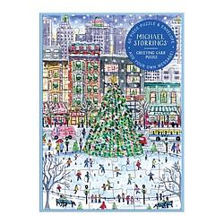 Foto van Michael storrings christmas in the city greeting card puzzle - puzzel;puzzel (9780735379008)