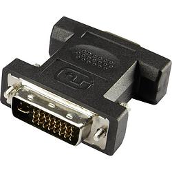 Foto van Renkforce rf-4212222 dvi / vga adapter [1x dvi-stekker 24+5-polig - 1x vga-bus] zwart