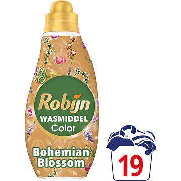 Foto van Robijn klein & krachtig inspired by nature vloeibaar wasmiddel bohemian blossom 19 wasbeurten bij jumbo