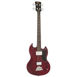 Foto van Vintage vs4cr reissued cherry red elektrische basgitaar