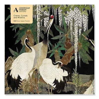 Foto van Adult jigsaw puzzle ashmolean: cranes, cycads and wisteria (500 pieces) - puzzel;puzzel (9781839647314)