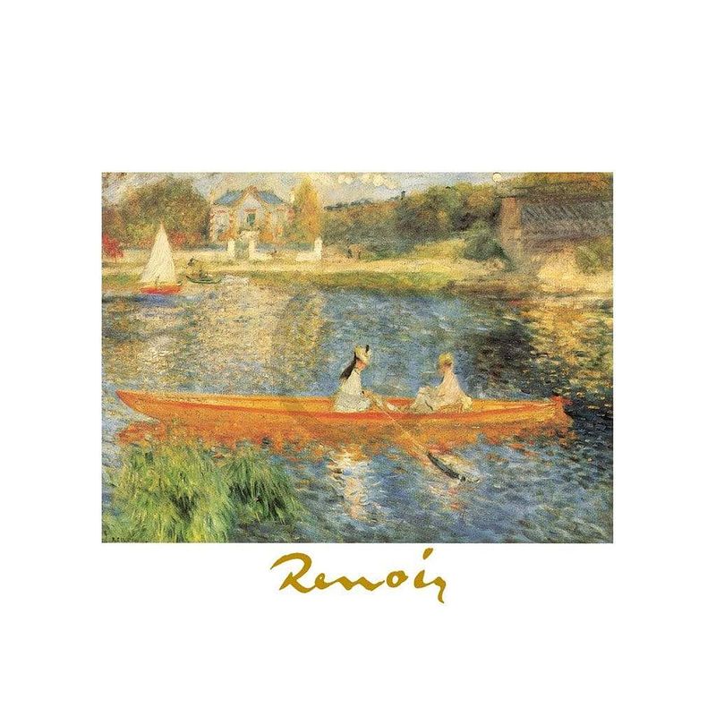 Foto van Auguste renoir - la senna ad asnieres kunstdruk 70x50cm