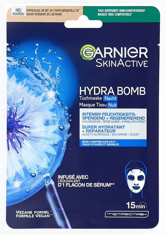 Foto van Garnier skin active masker nacht