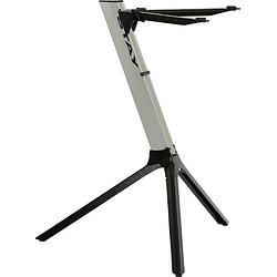 Foto van Stay music compact model silver keyboard stand