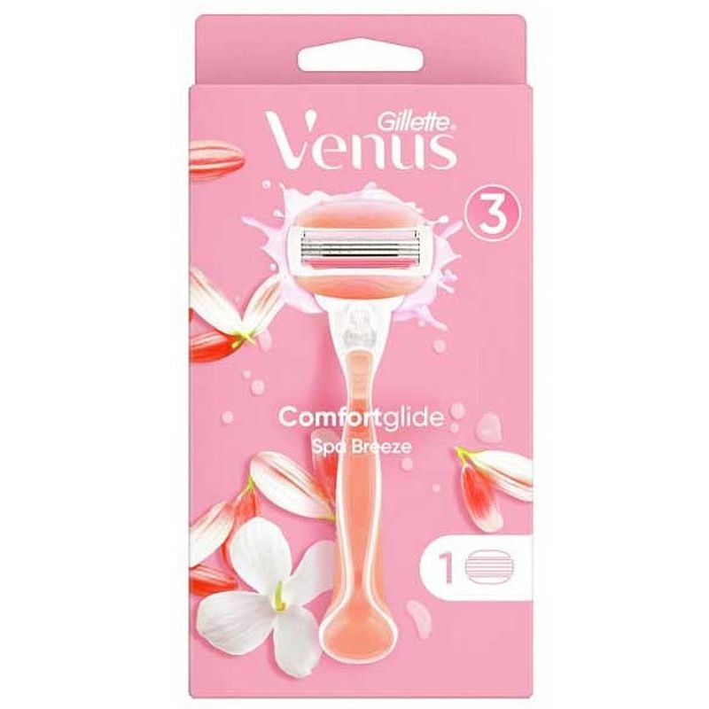 Foto van Venus comfortglide spa breeze scheerapparaat + reservemesje