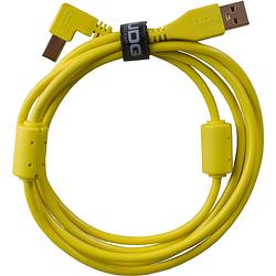 Foto van Udg u95005yl audio kabel usb 2.0 a-b haaks geel 2m