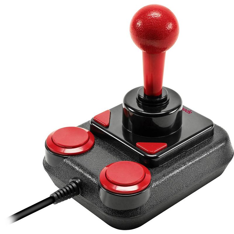 Foto van Speedlink competition pro extra joystick usb pc, android zwart, rood