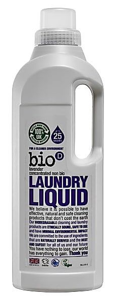 Foto van Bio d laundry liquid lavender