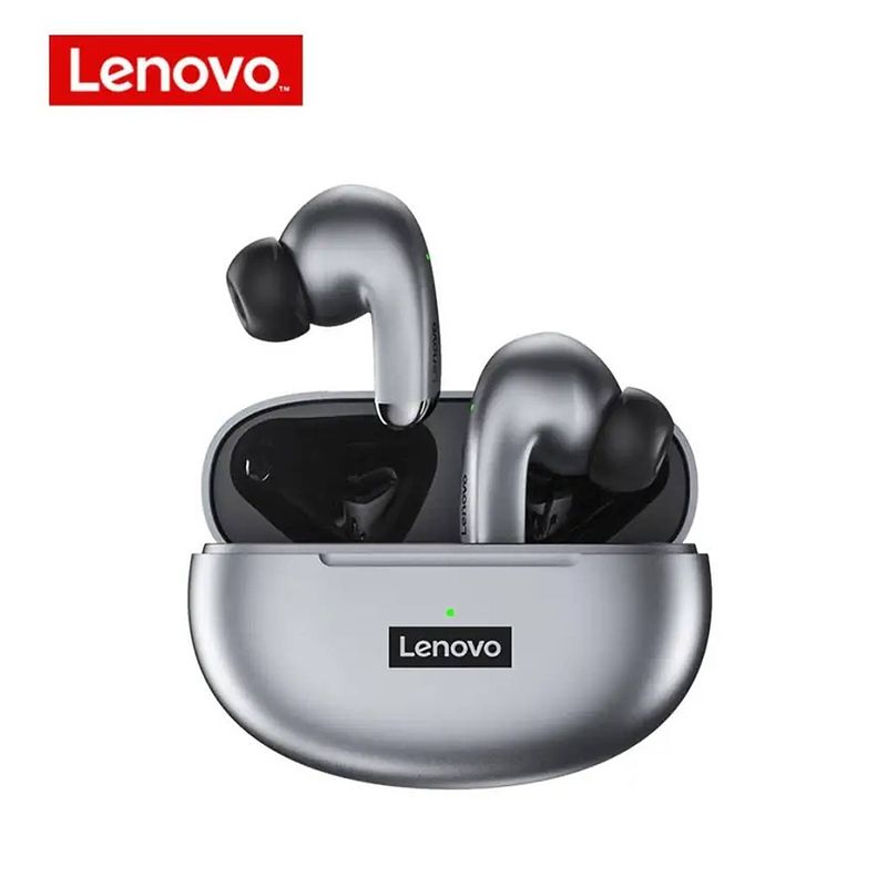 Foto van Lenovo thinkplus livepods lp5 bluetooth oortjes - zwart -