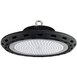 Foto van Led ufo high bay 200w - magazijnverlichting - waterdicht ip65 - natuurlijk wit 4200k - aluminium