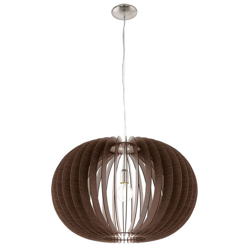 Foto van Eglo stellato hanglamp - e27 - ø 23.0 cm - nikkelmat