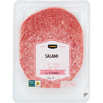 Foto van 2 voor € 4,50 | jumbo salami 140g aanbieding bij jumbo