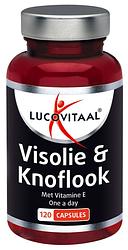 Foto van Lucovitaal visolie & knoflook capsules