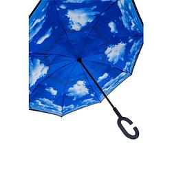 Foto van United entertainment dubbeldoeks omgekeerde wolken umbrella