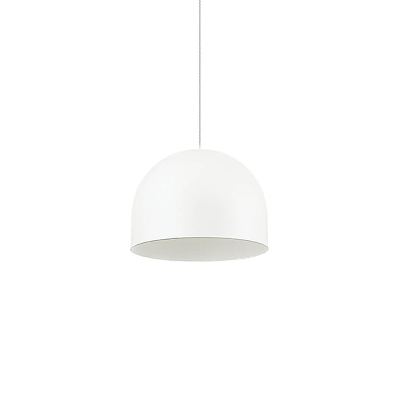 Foto van Ideal lux - tall - hanglamp - metaal - e27 - wit