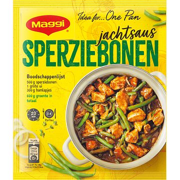 Foto van Maggi sperziebonen jachtsaus 54g bij jumbo