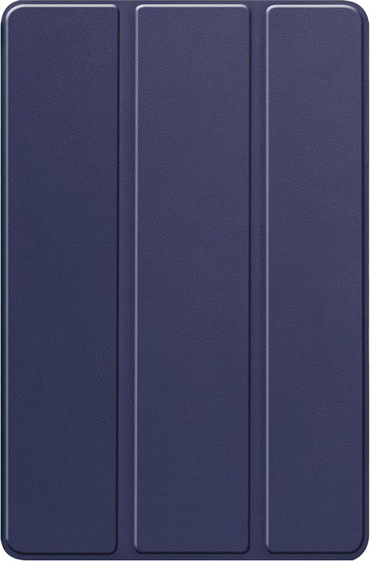 Foto van Just in case smart tri-fold lenovo tab p12 book case blauw