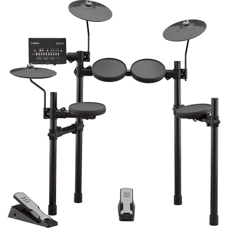 Foto van Yamaha dtx-402k elektrische drum zwart