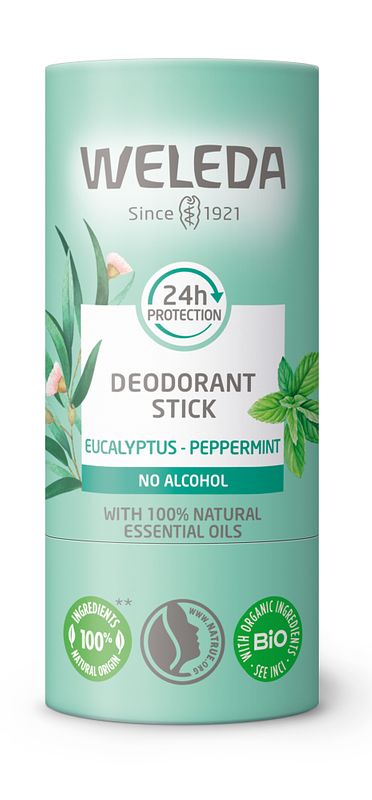 Foto van Weleda eucalyptus & peppermint 24h deodorant stick