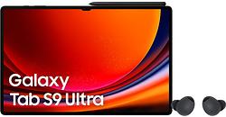 Foto van Samsung galaxy tab s9 ultra 14.6 inch 512gb wifi zwart + samsung galaxy buds 2 pro