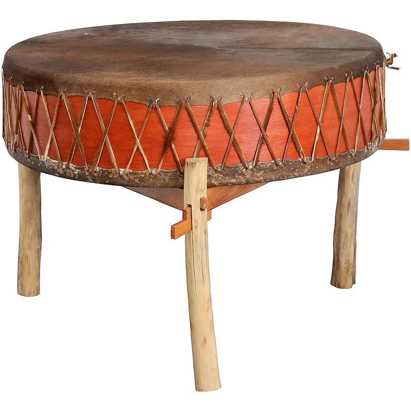 Foto van Terré percussion motherdrum shaman drum 120 cm