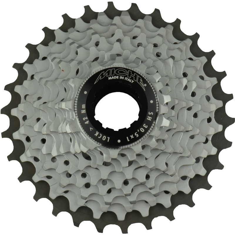 Foto van Miche cassette shimano light primato 11v 12-30 zwart