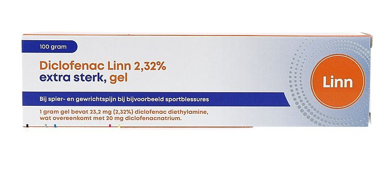 Foto van Linn diclofenac 2,32% extra sterk gel