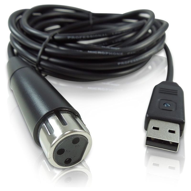 Foto van Behringer mic 2 usb audio interfacekabel