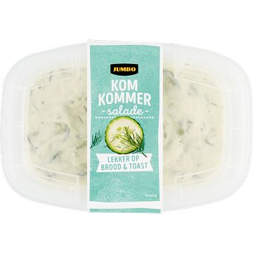 Foto van 2 voor € 3,50 | jumbo komkommer salade 200g aanbieding bij jumbo