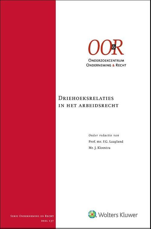 Foto van Driehoeksrelaties in het arbeidsrecht - hardcover (9789013170580)