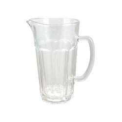 Foto van Glazen schenkkan 1,2 liter voor water of sap - schenkkannen