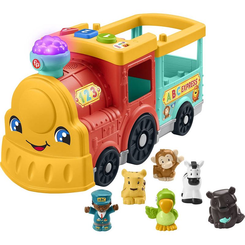 Foto van Fisher-price little people grote abc dierentrein