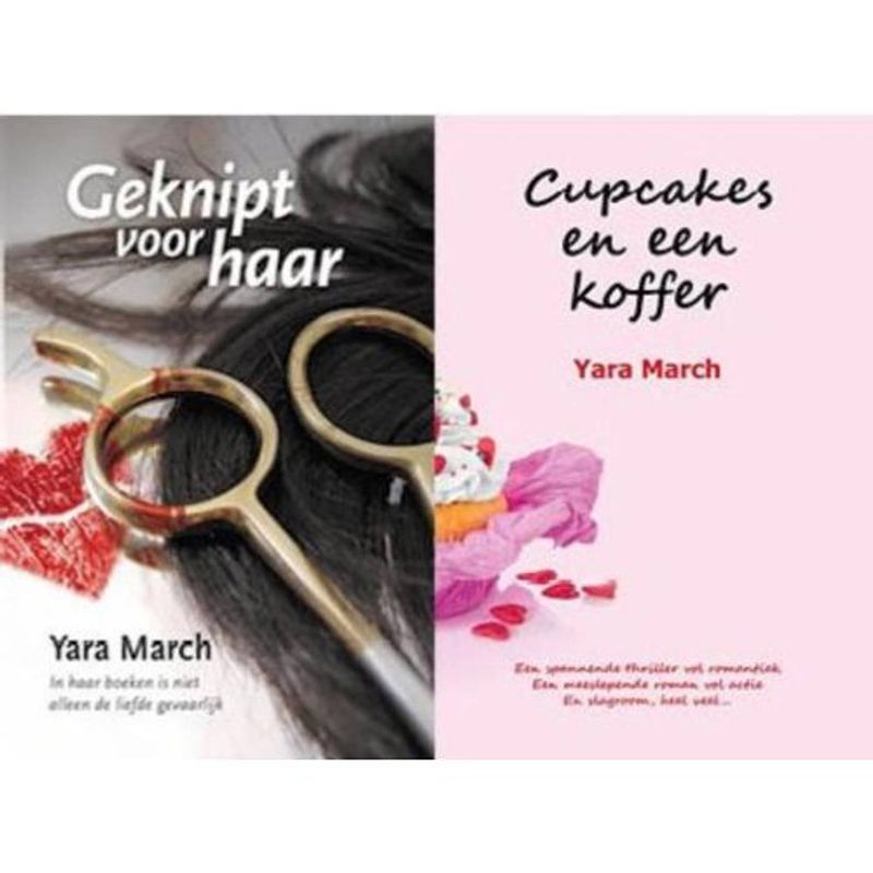 Foto van Geknipt voor haar / cupcakes en een koffer