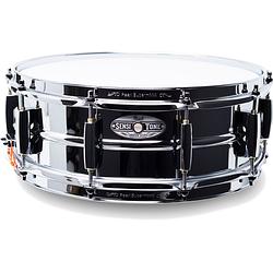 Foto van Pearl sensitone heritage steel 14 x 5 inch snaredrum