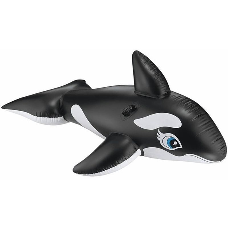 Foto van Intex opblaasbaar figuur walvis ride-on - 193 x 119 cm