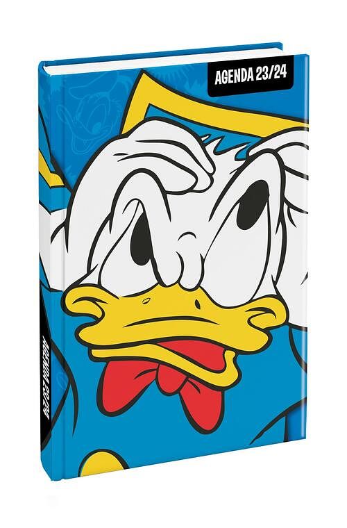 Foto van Donald duck schoolagenda - 2023 - 2024 - interstat - hardcover (9789464324839)