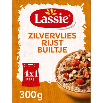 Foto van Lassie builtjes zilvervliesrijst 300g bij jumbo