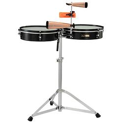 Foto van Pearl pttm-1415 travel timbales 14" & 15" met statief