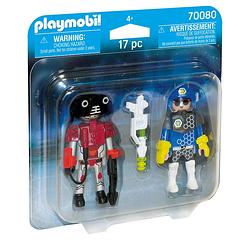 Foto van Playmobil ruimte agent en robot 70080