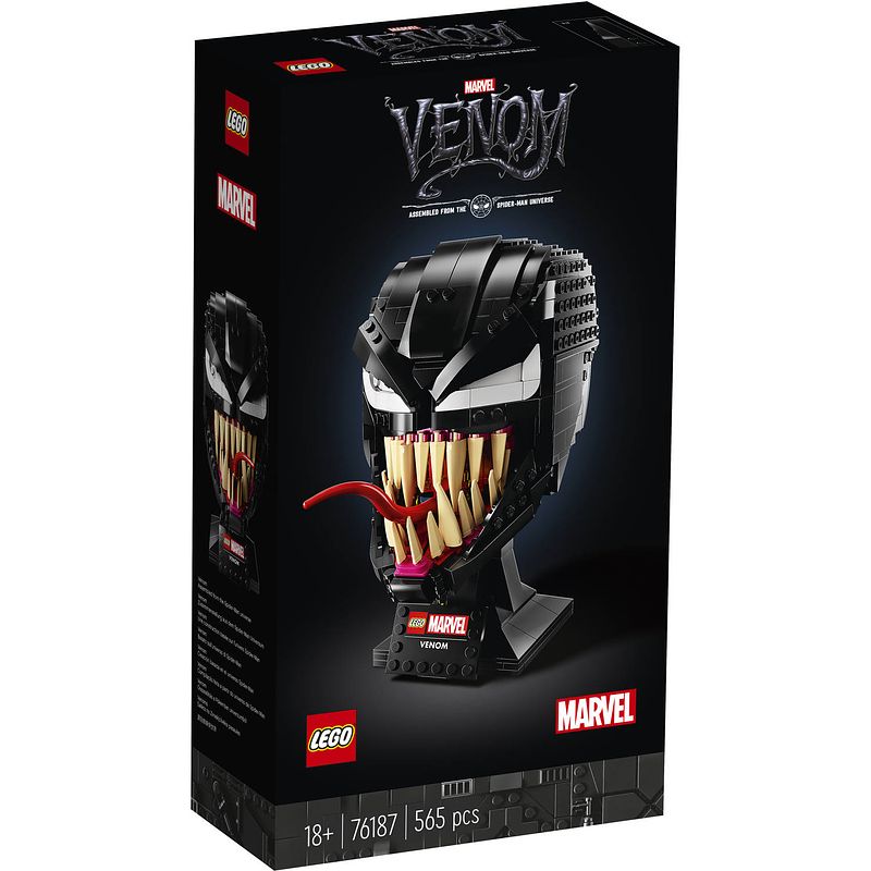 Foto van Lego marvel bouwset venom displaymodel - 76187