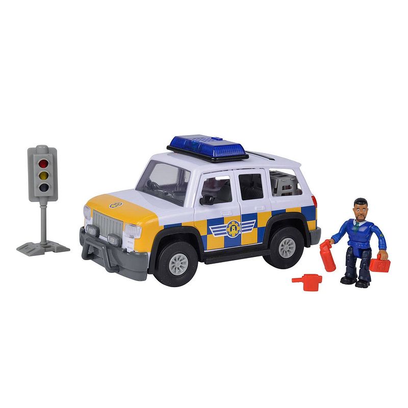 Foto van Simba politie auto 4x4 met figuur