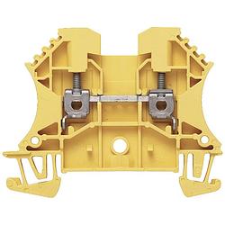 Foto van Doorgangsserieklem weidmüller wdu 2.5 ge/sw 2429520000 zwart, geel 100 stuk(s)