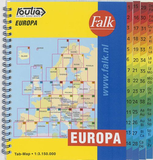 Foto van Routiq europa - paperback (9789028717008)