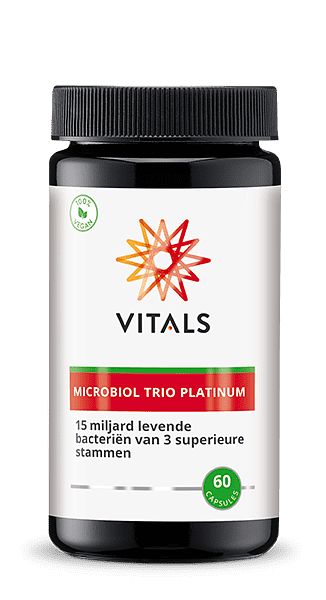 Foto van Vitals microbiol trio platinum capsules