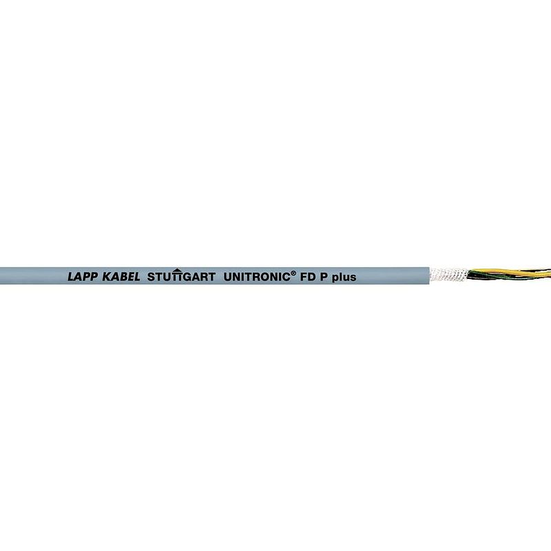 Foto van Lapp 28667-100 geleiderkettingkabel unitronic® fd p plus 2 x 0.34 mm² grijs 100 m