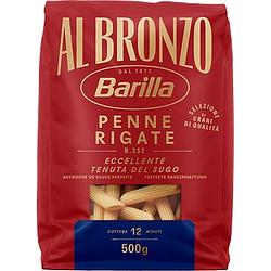 Foto van Barilla al bronzo penne rigate n. 352 500g bij jumbo