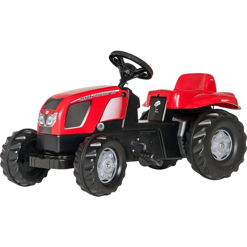 Foto van Rolly toys traptractor rollykid zetor forterra 135 junior rood