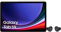 Foto van Samsung galaxy tab s9 11 inch 128gb wifi crème + samsung galaxy buds 2 pro
