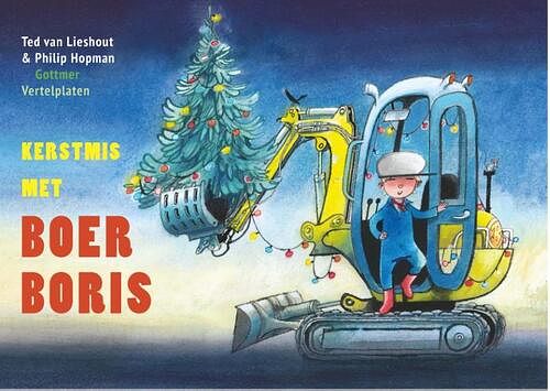 Foto van Vertelplaten kerstmis met boer boris - ted van lieshout - paperback (9789025773601)