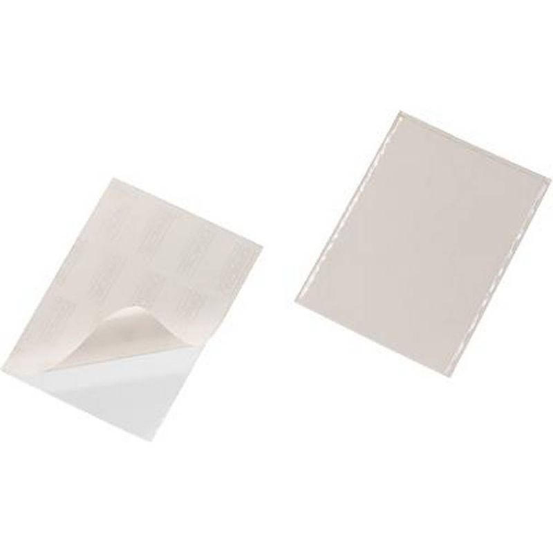 Foto van Durable zelfklevende hoes pocketfix a5 - 8294 voor papierformaat: din a5 (b x h) 240 mm x 180 mm transparant 25 stuk(s) 829419